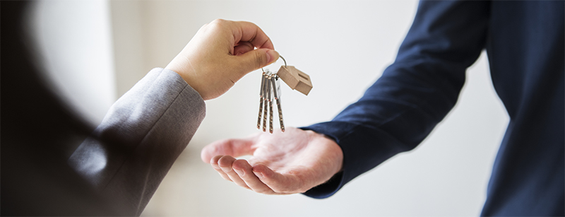 Buying real estate concept